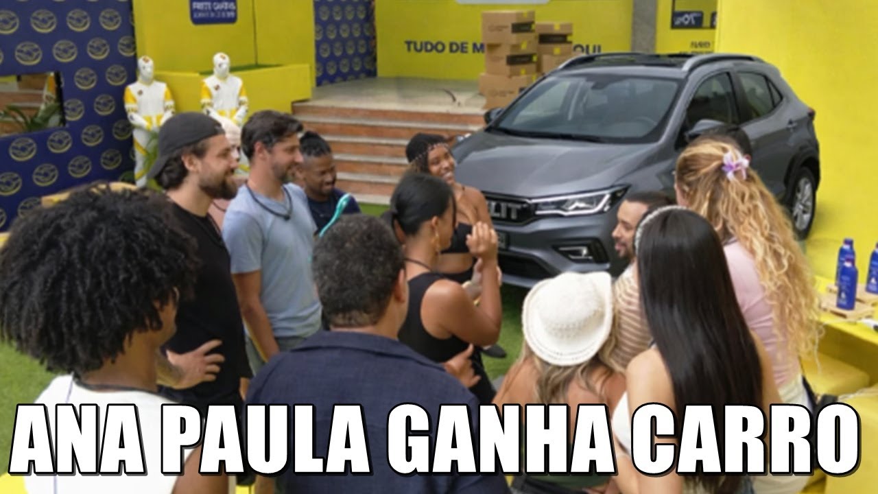 GIL DÁ CARRO PARA ANA PAULA EM AÇÃO E SARAH FICA COM INVEJA E  SE MORDENDO DE RAIVA