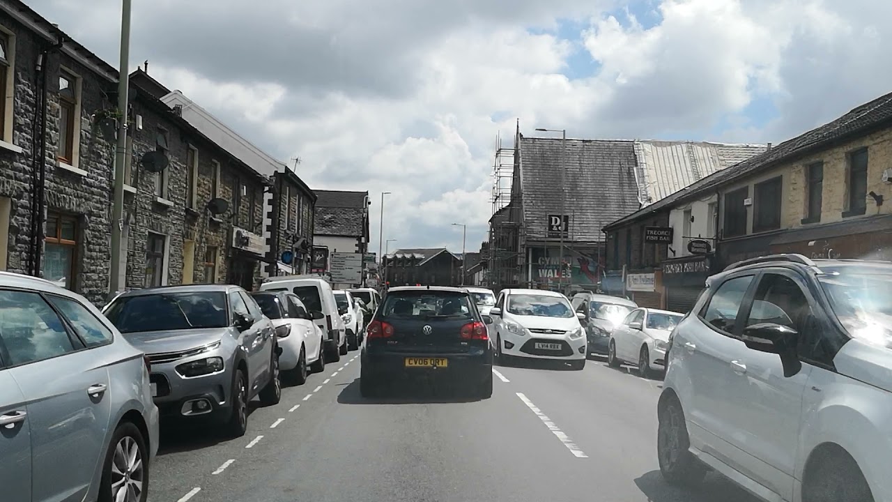 Treorchy High Street 6th June 2021