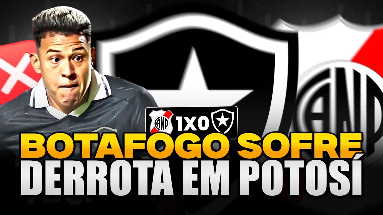 😤 FALTOU FINALIZAÇÃO! BOTAFOGO VOLTA COM DERROTA DE POTOSI ⚫⚪