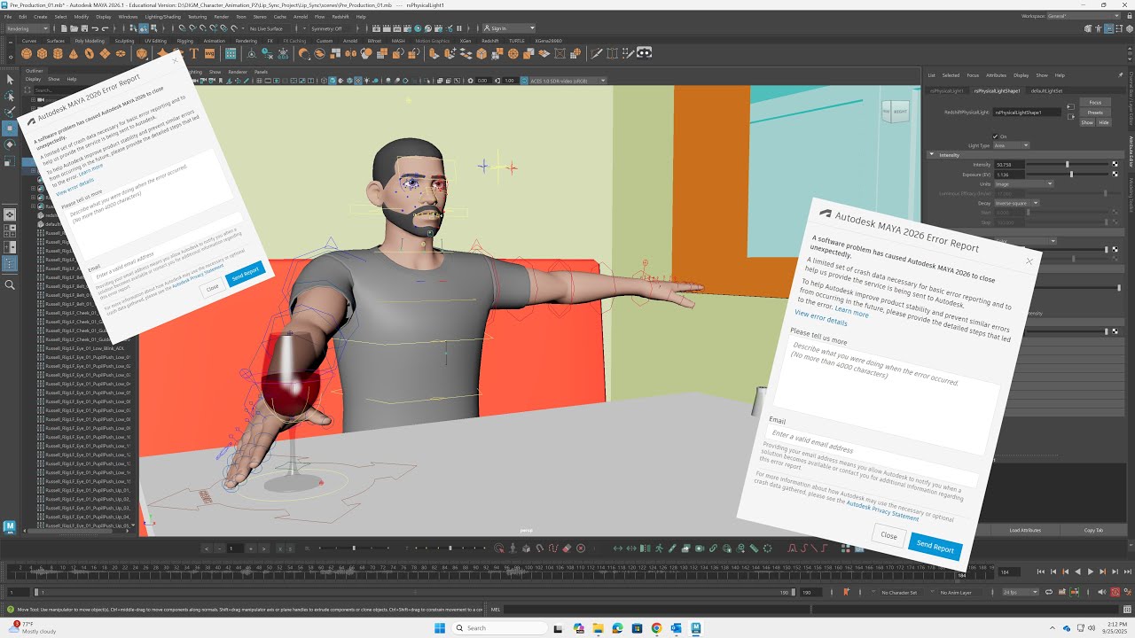 Behind the Scenes - Diner Lip Sync Animation