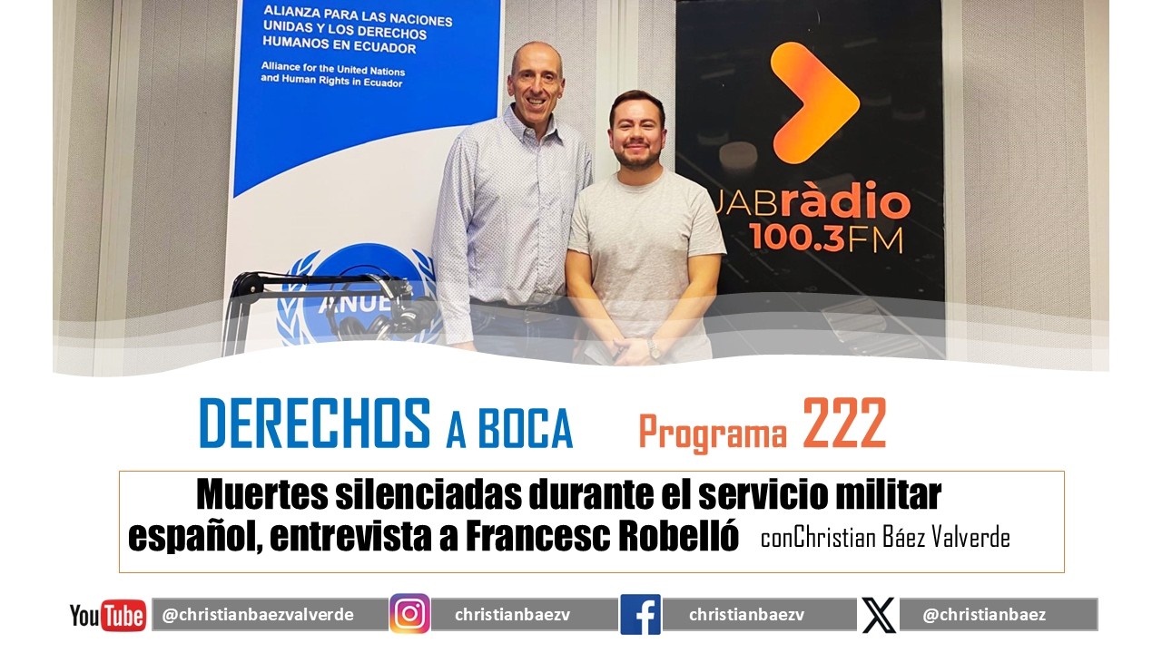 Muertes silenciadas durante el servicio militar español