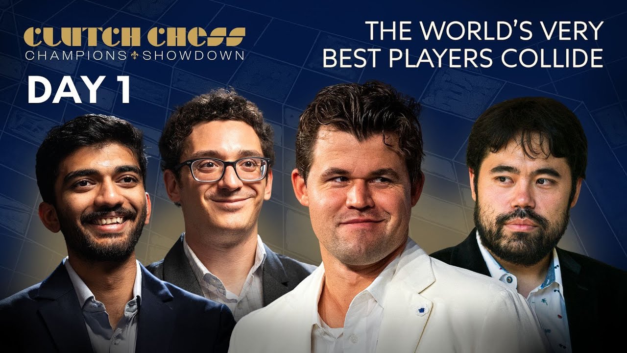 Gukesh vs Carlsen | Clutch Chess Day 1