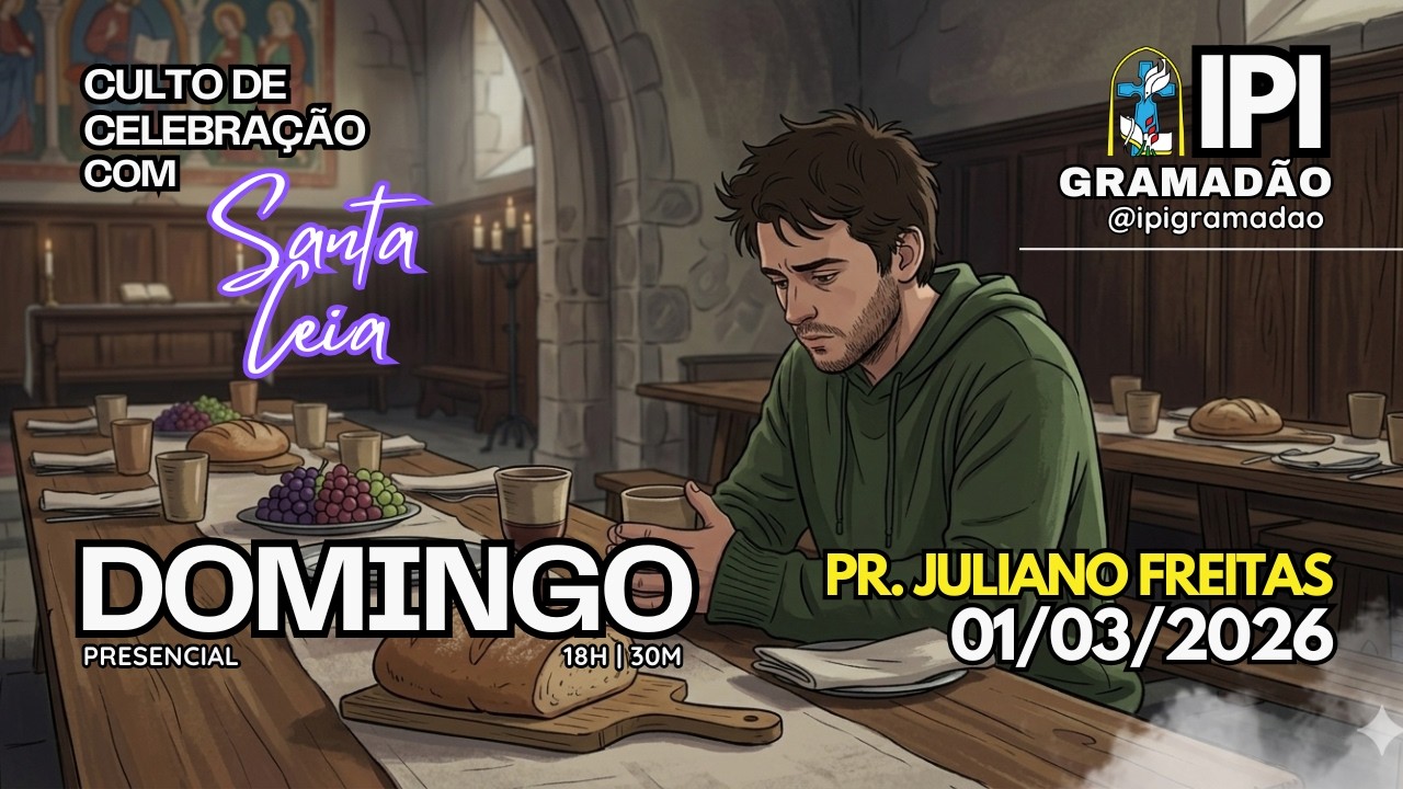 A MESA DE DEUS EM MEIO AO DESÂNIMO - 1 Reis 19: 1-8 - Pr. Juliano Freitas - 01/03/2026.