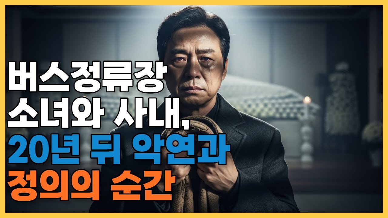 버스 정류장에서 떨고 있는 소녀에게 코트를 벗어준 사내, 20년 뒤 장례식장에서 다시 만나다 #사연라디오 #시니어드라마 #오디오드라마