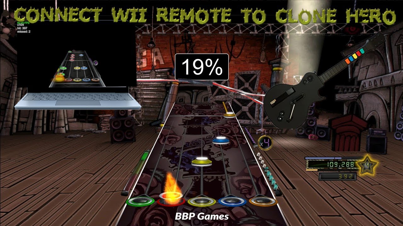 How to Use a Wii Guitar For Clone Hero