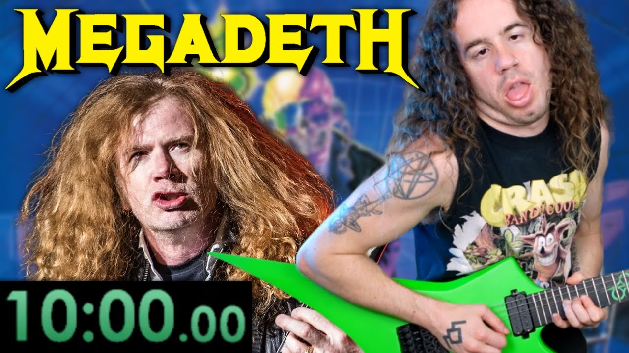 Могу ли я написать песню Entre MEGADETH всего за 10 МИНУТ? (Скорость)