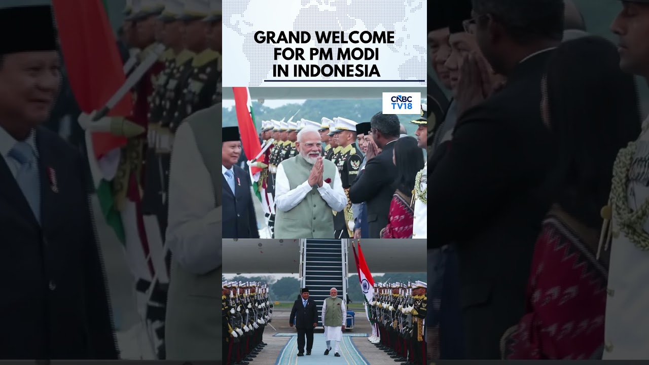 PM Modi Arrives In Indonesia On First Leg Of 3-Nation Tour | India-Indonesia Partnership | N18G