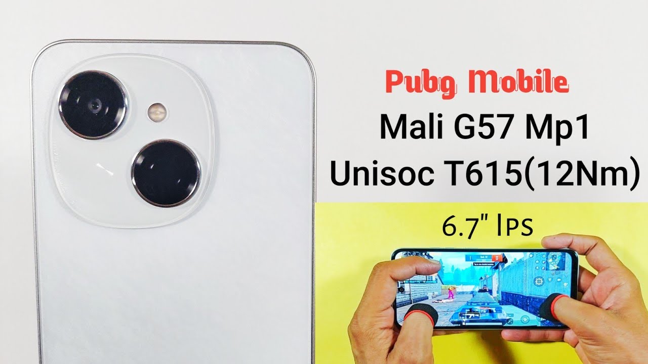 Tecno Spark Go 1 Game Test & Review | Pubg Mobile, Gyro Test & Graphics Test, Ram 4GB, Unisoc T615