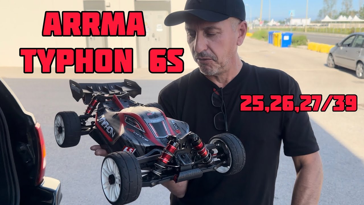 Arrma Typhon 6s TEST 25,26,27T /39