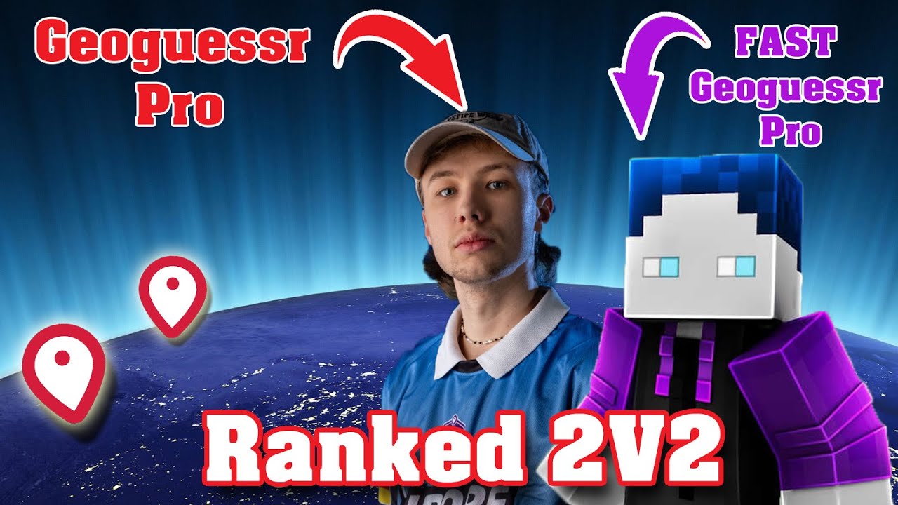 Geoguessr Pro spielt Ranked 2v2s mit BastiGHG