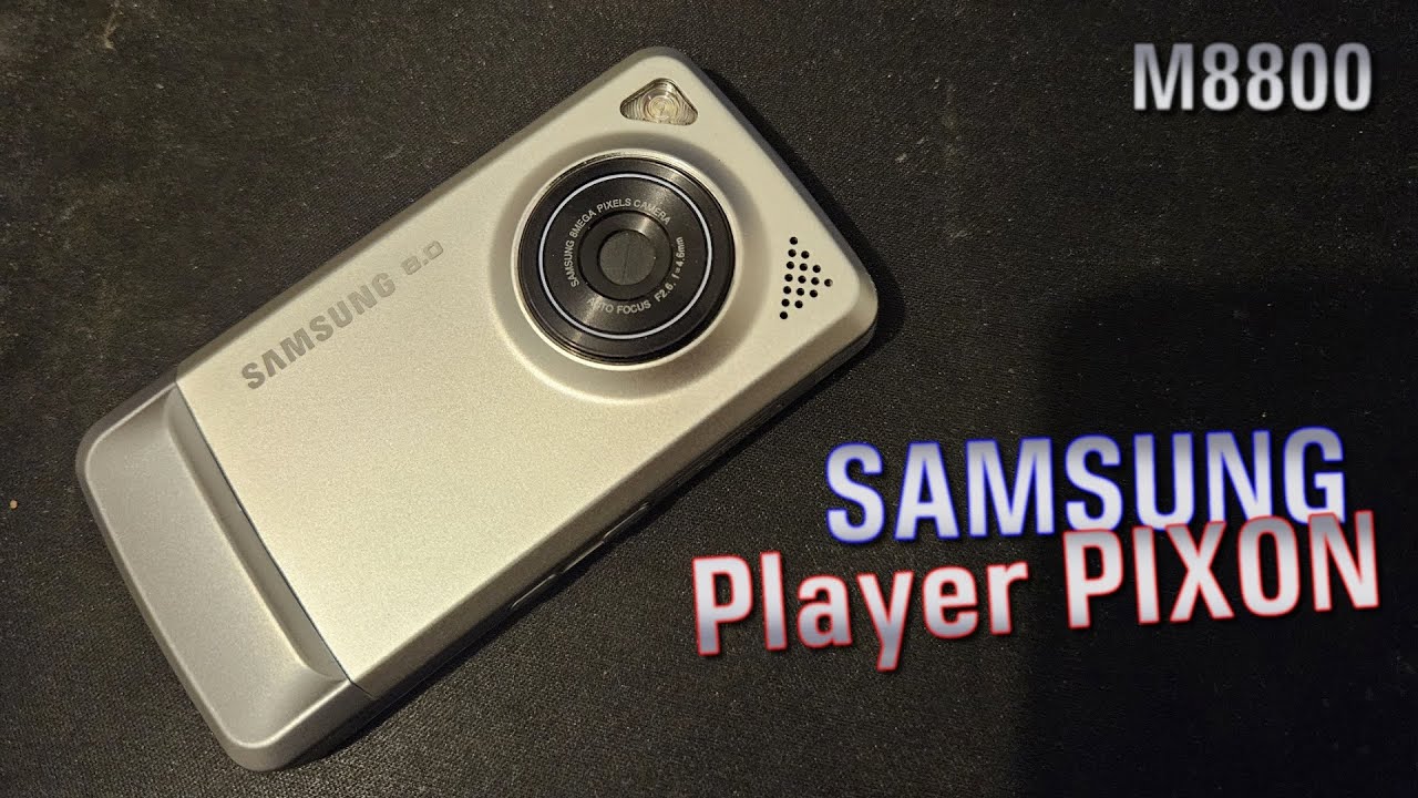 Samsung M8800 Player PIXON - 2008 - Photophone !
