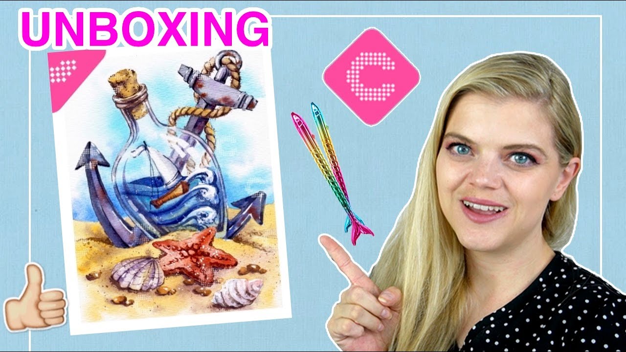 DIAMOND PAINTING UNBOXING 🥰 Carat.art SUMMER MEMORIES