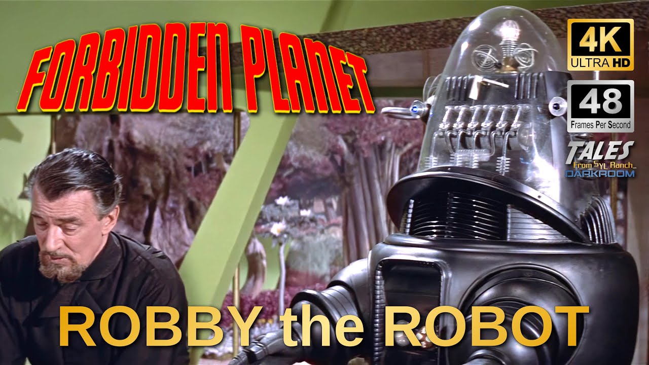 FORBIDDEN PLANET: Robby the Robot (Remastered to 4K/48fps) 👍 ✅ 🔔