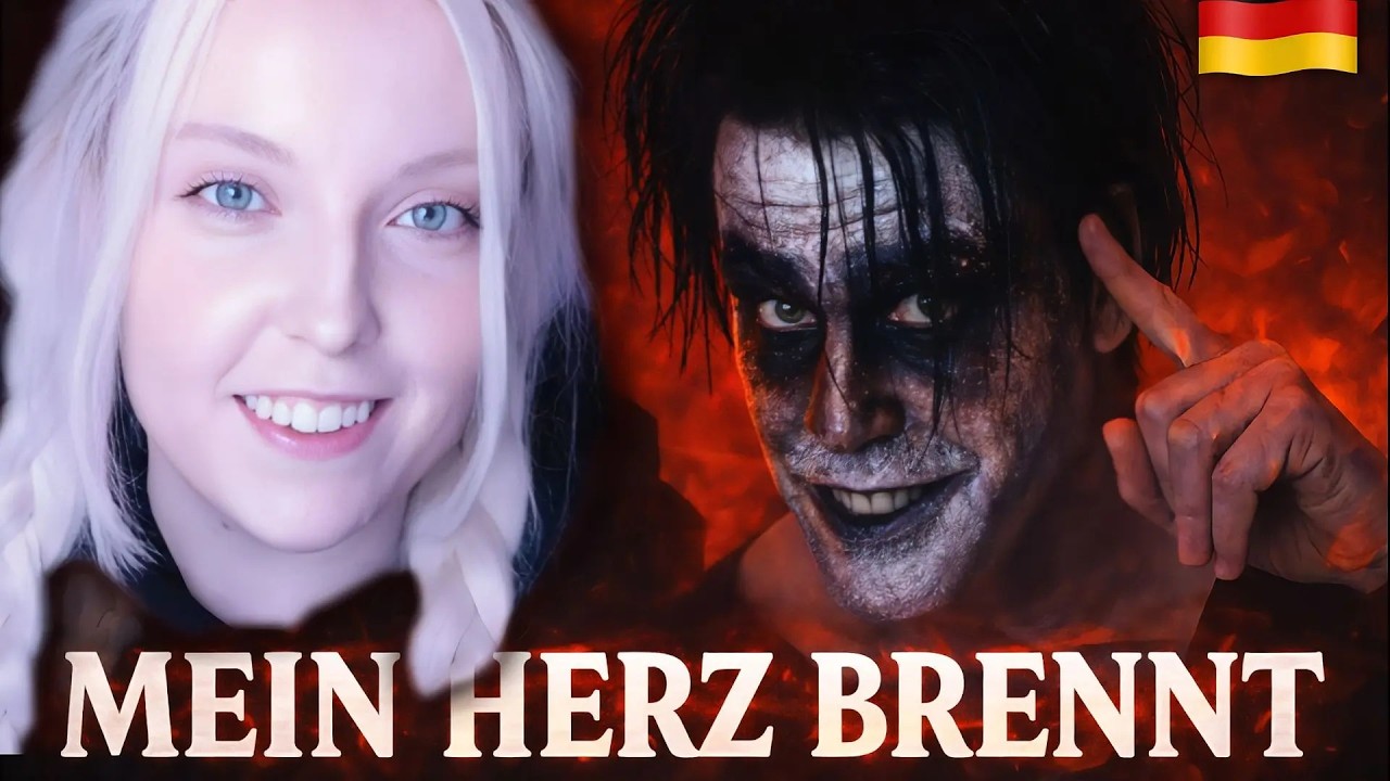 НЕМЕЦКИЙ ПО ПЕСНЯМ: RAMMSTEIN - Mein herz brennt /смысл песни, скандал режиссеров и необычная модель