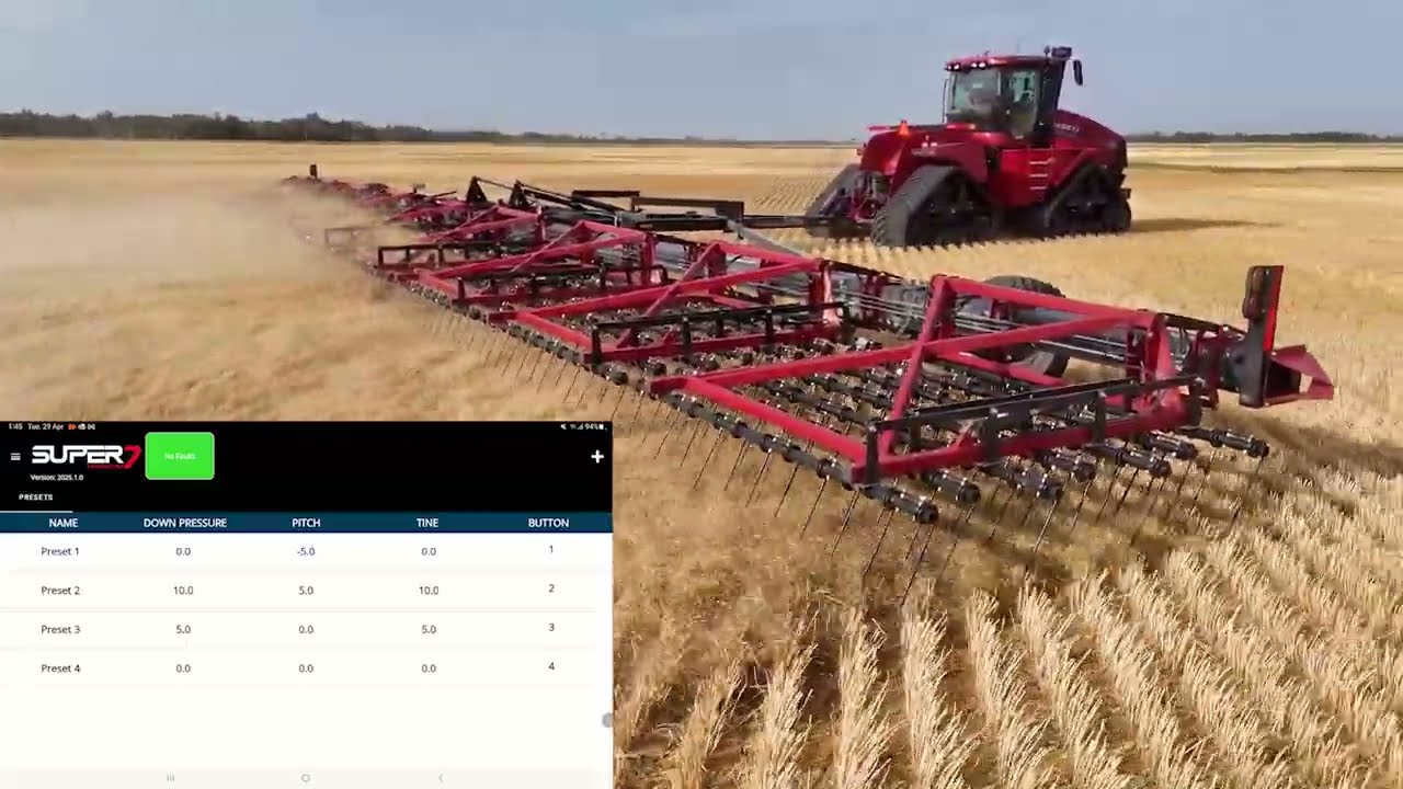 How To: Use S7 PRO App with Super 7 Harrow