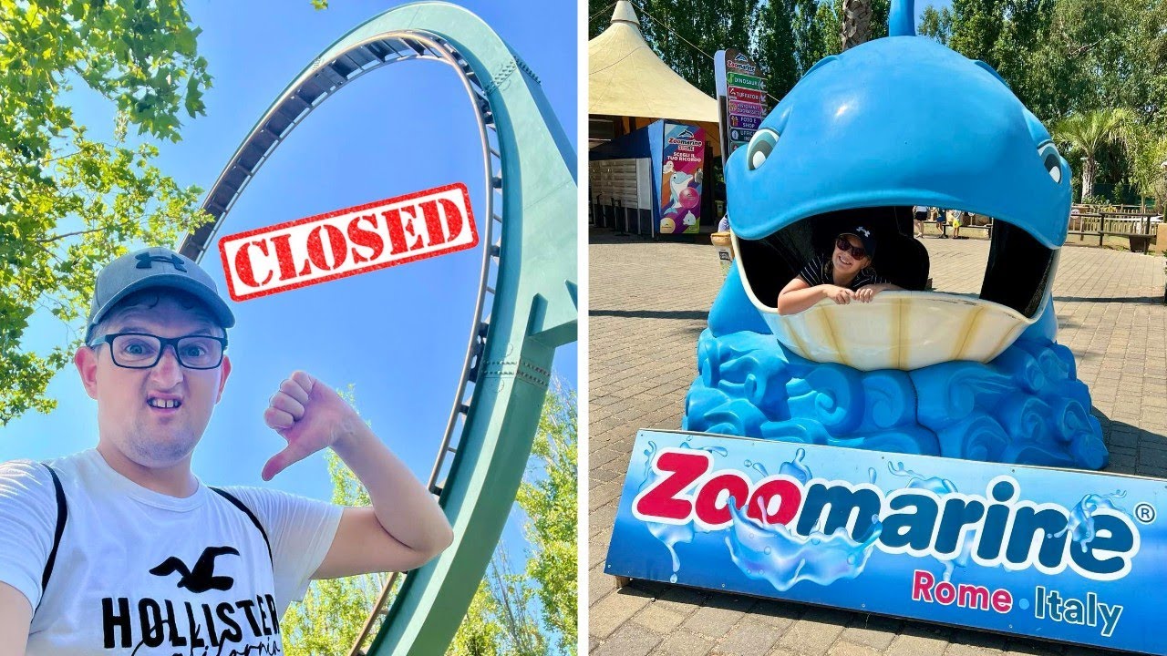 Zoomarine Rome Vlog July 2024 - A Disappointing First Visit!