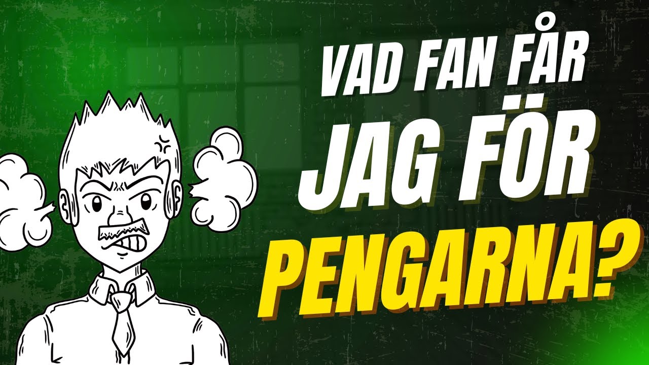Vad fan får jag för pengarna?