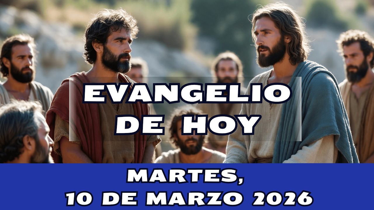 EVANGELIO DE HOY, Martes 10 de marzo 2026 | Perdona setenta veces siete | Reflexión y Oración