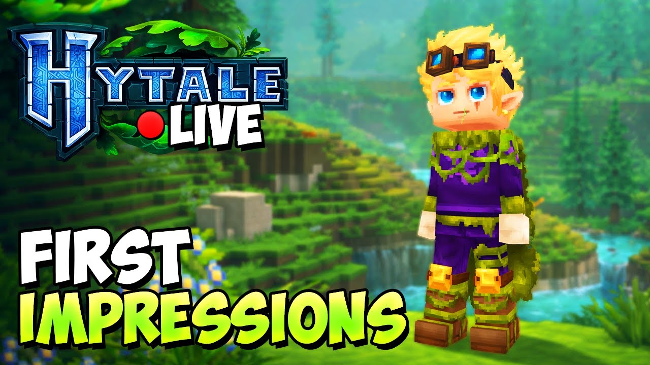🔴Hytale After 10 Years… My First Time Playing (Live)