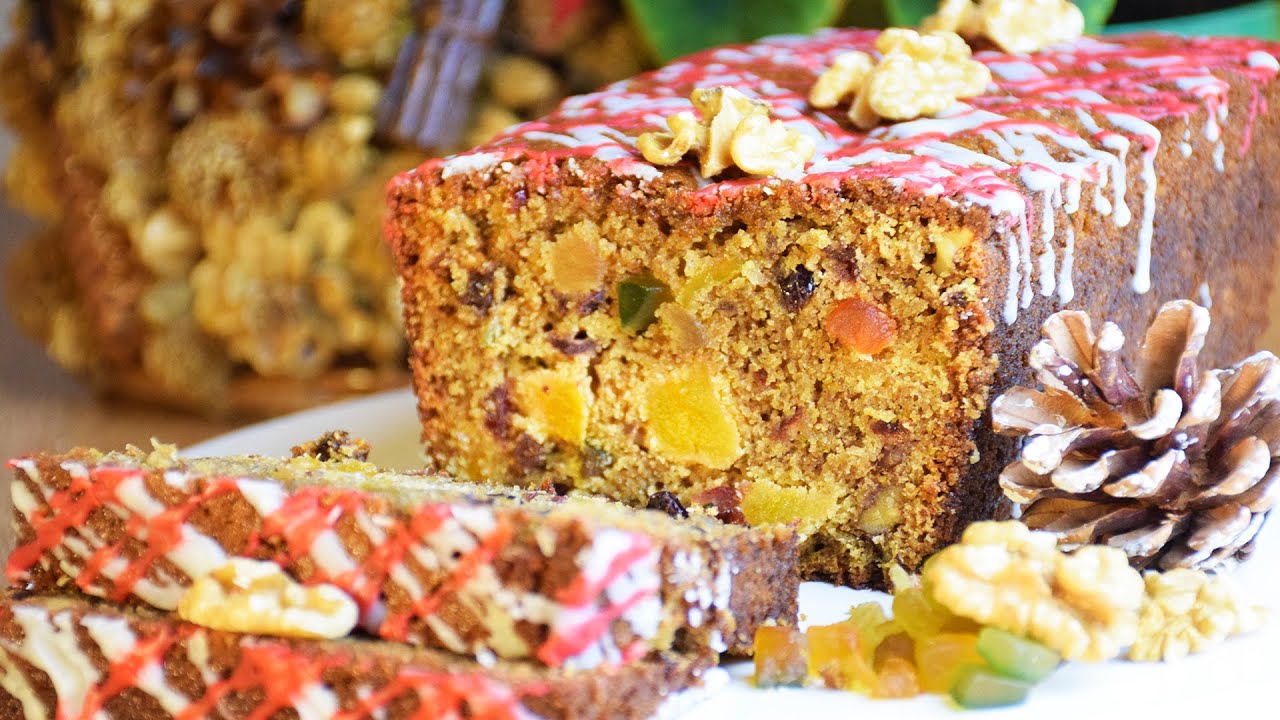 BOLO DE NATAL NOZES E FRUTAS | BOLOS BAFÔNICOS