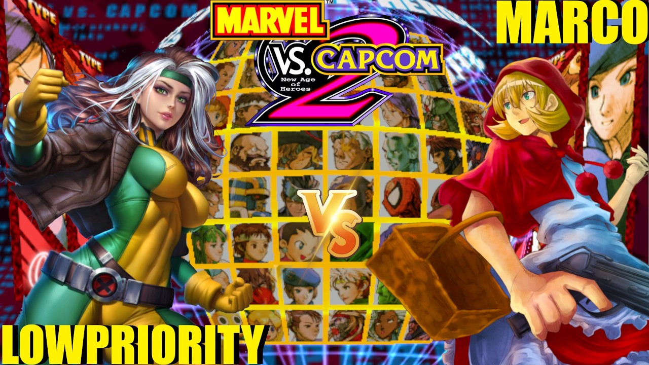 Marvel vs Capcom 2: MARCO vs LOWPRIORITY