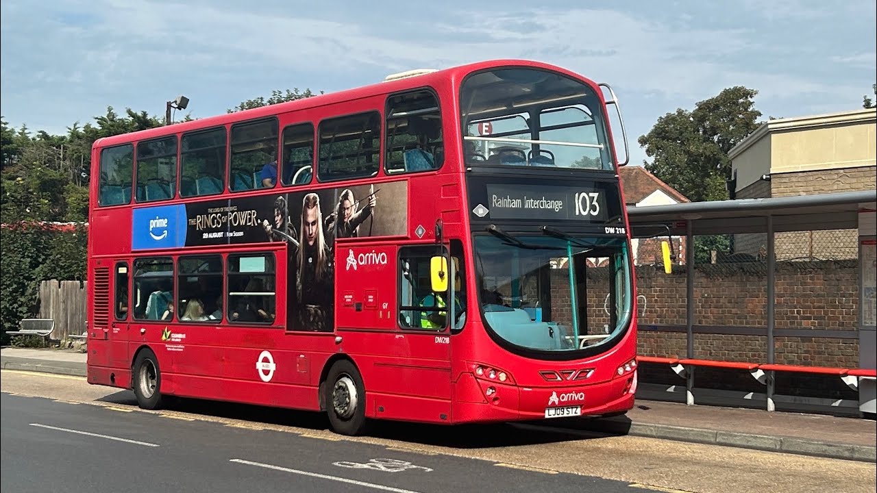 [Limping Kickdown] | Arriva London DW218, LJ09 STZ - Route 103