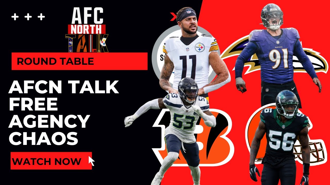 AFC NORTH FREE AGENCY IS BROKEN! 💀 | Maxx Crosby COLLAPSE & The Bengals Got Robbed! 🍿
