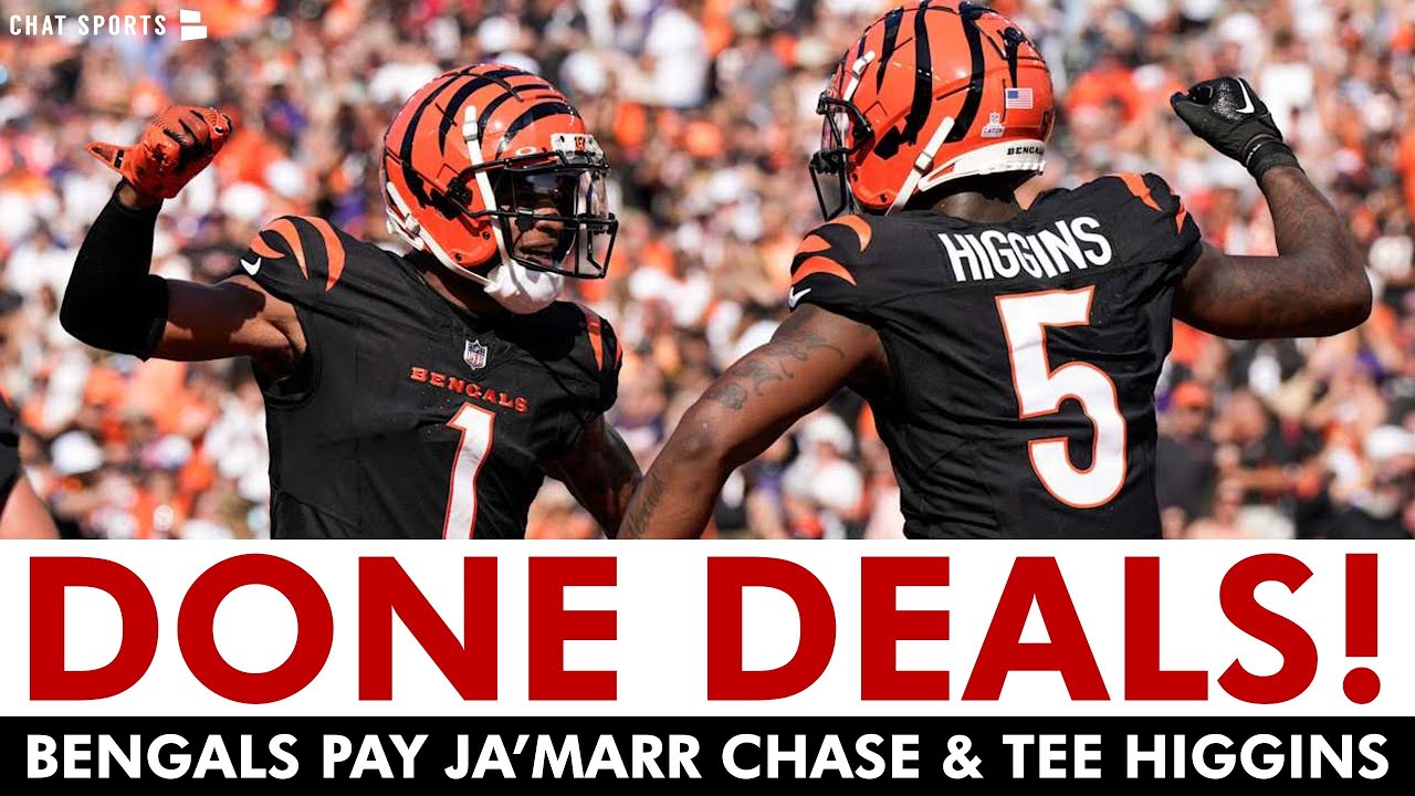 🚨Bengals News Alert 🚨: Bengals Signing Ja&rsquo;Marr Chase & Tee Higgins To MASSIVE Contract Extensions