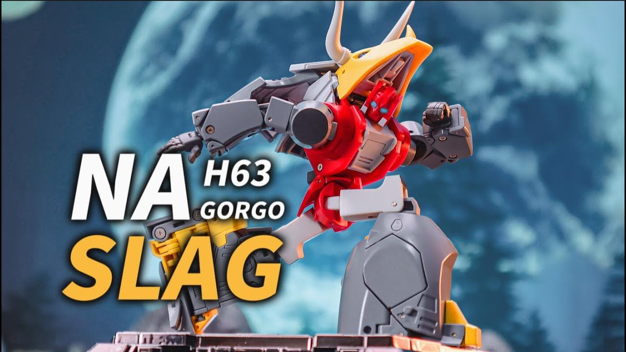 Transformers Newage H63 Gorgo Slag Dinobots digital instructions.