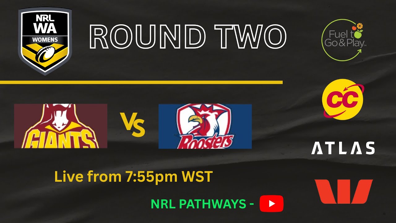 NRL WA Westpac Women's Premiership Round 2 - Joondalup Giants v Fremantle Roosters