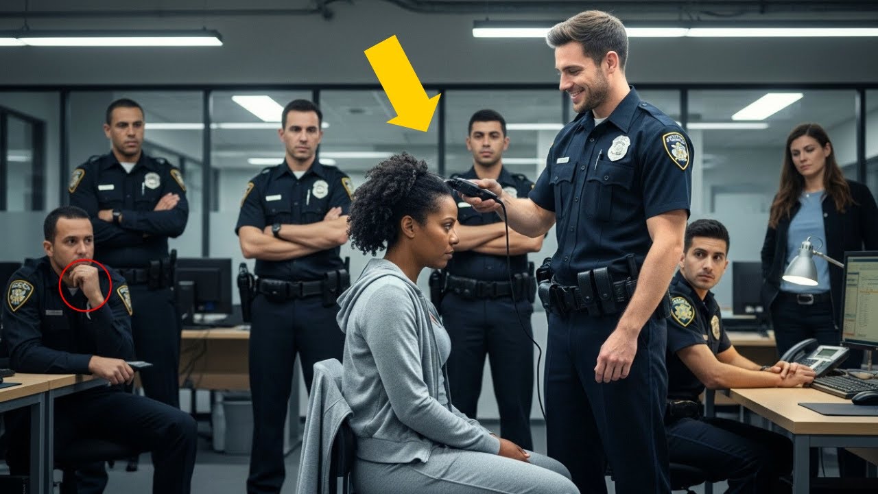 Policajci se smijali dok su brijali kosu crnoj ženi — utihnuli kad je vodila njihovo suđenje