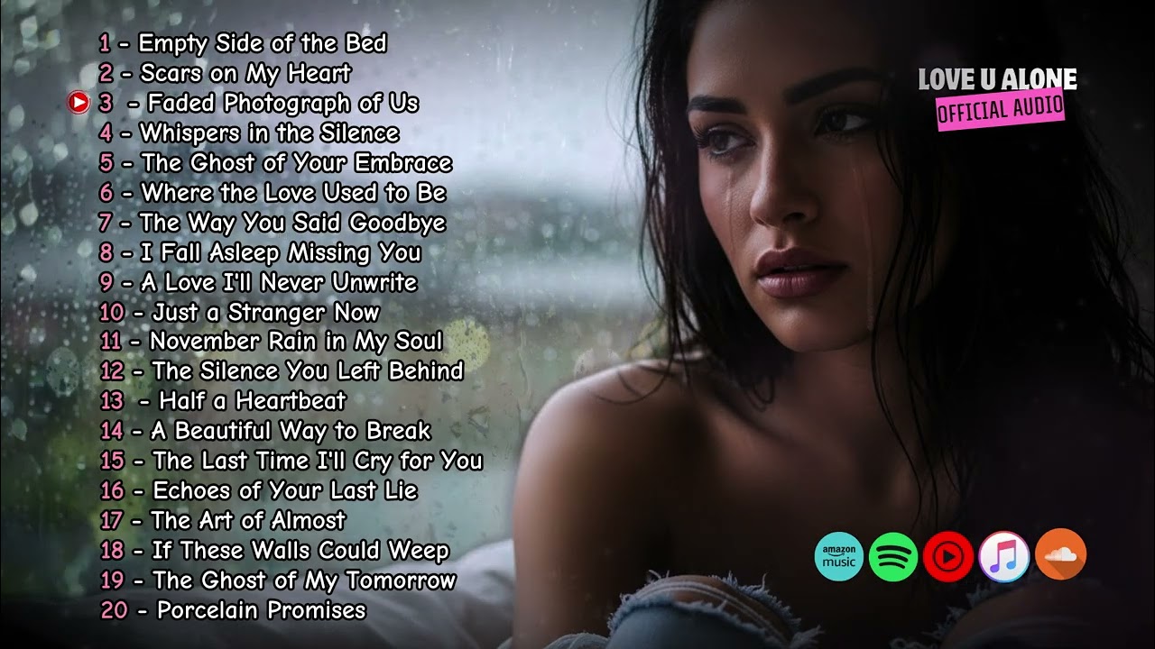 Deep Sleep & Healing 💔 1 Hour of English Sad Songs | Slow R&B for Insomnia