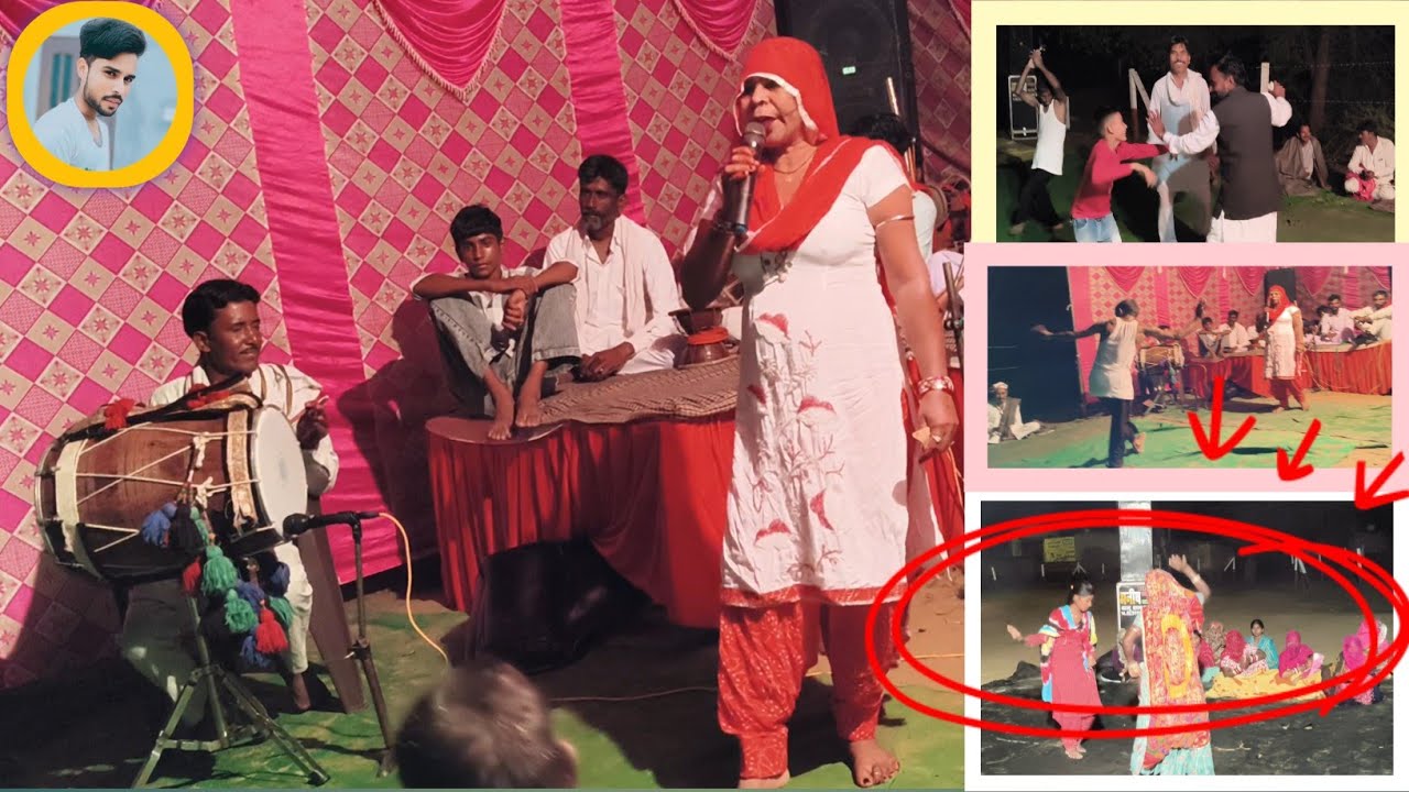 🌺 माता रानी के जागरण में महिला कलाकार ने गाया भैरुजी का भजन इतना शानदार प्रस्तुति कि पंडाल झूम उठा 