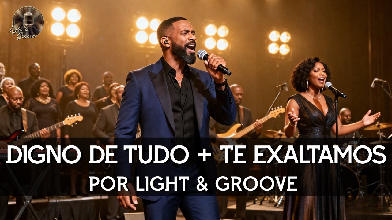 Digno De Tudo + Te Exaltamos - Light & Groove | Versão Groove Worship | Groove Gospel