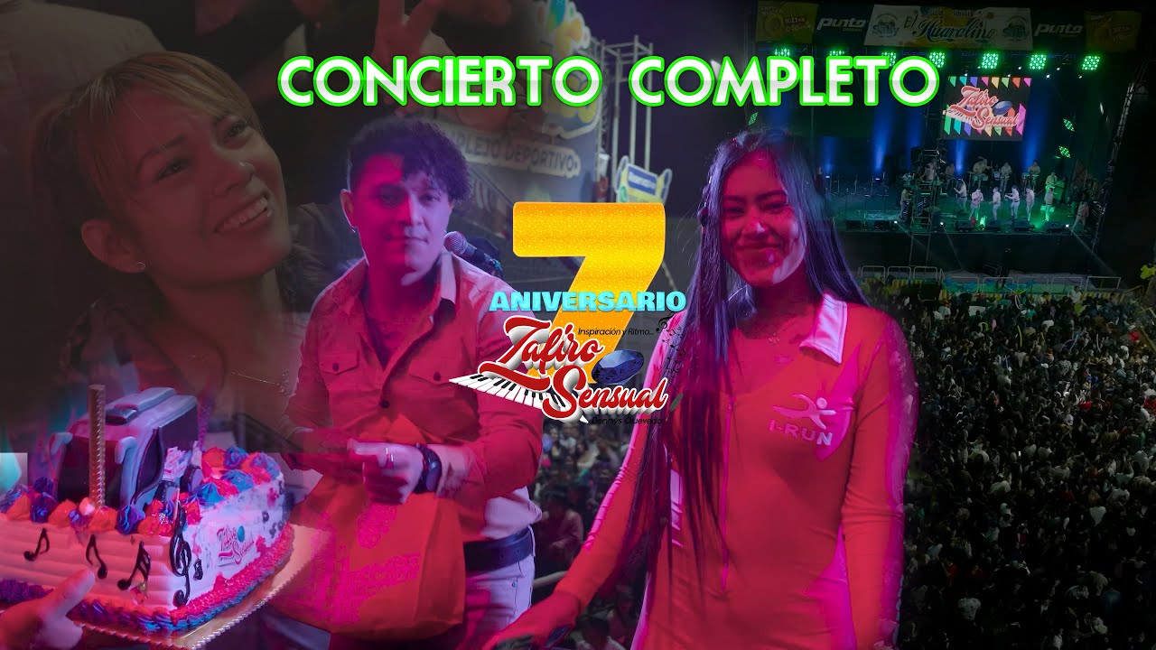 Zafiro Sensual 7° Aniversario Concierto En vivo | XTREM MASTER