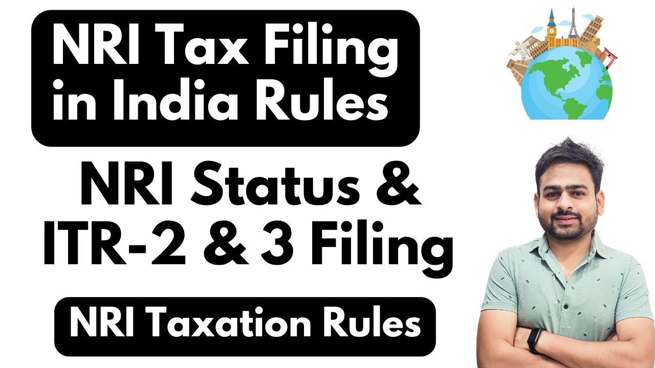 NRI Income Tax Return Filing | NRI Taxation in India | NRI Tax Filing India | NRI Status Income Tax