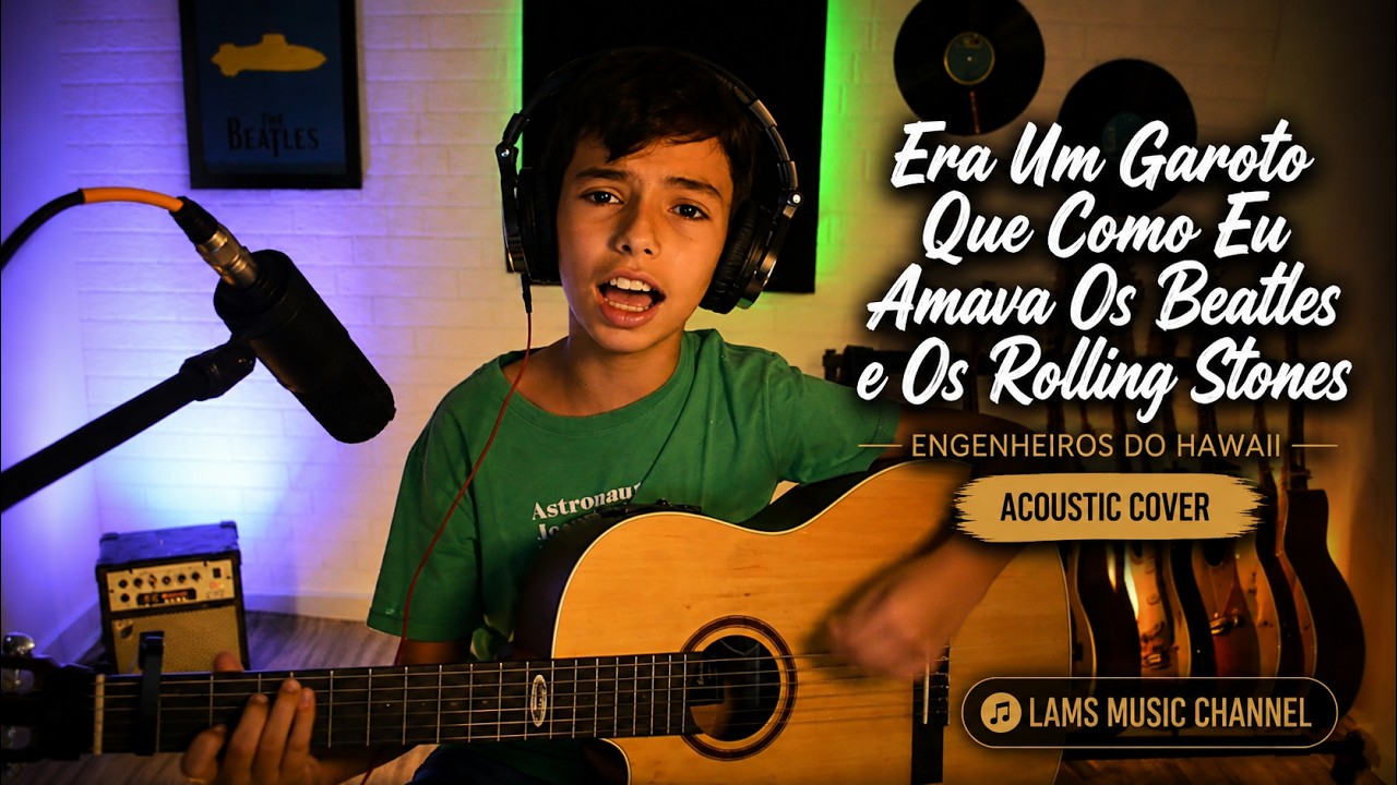 Era um Garoto Que Como Eu Amava os Beatles e os Rolling Stones - Engenheiros do Havaí | Cover Rock