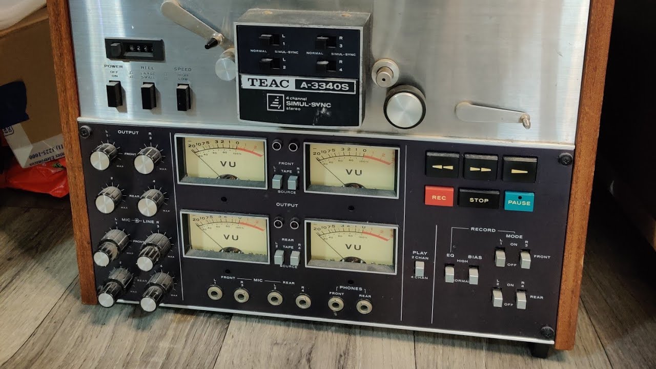 Teac A-3340s Repair and Service Pt3