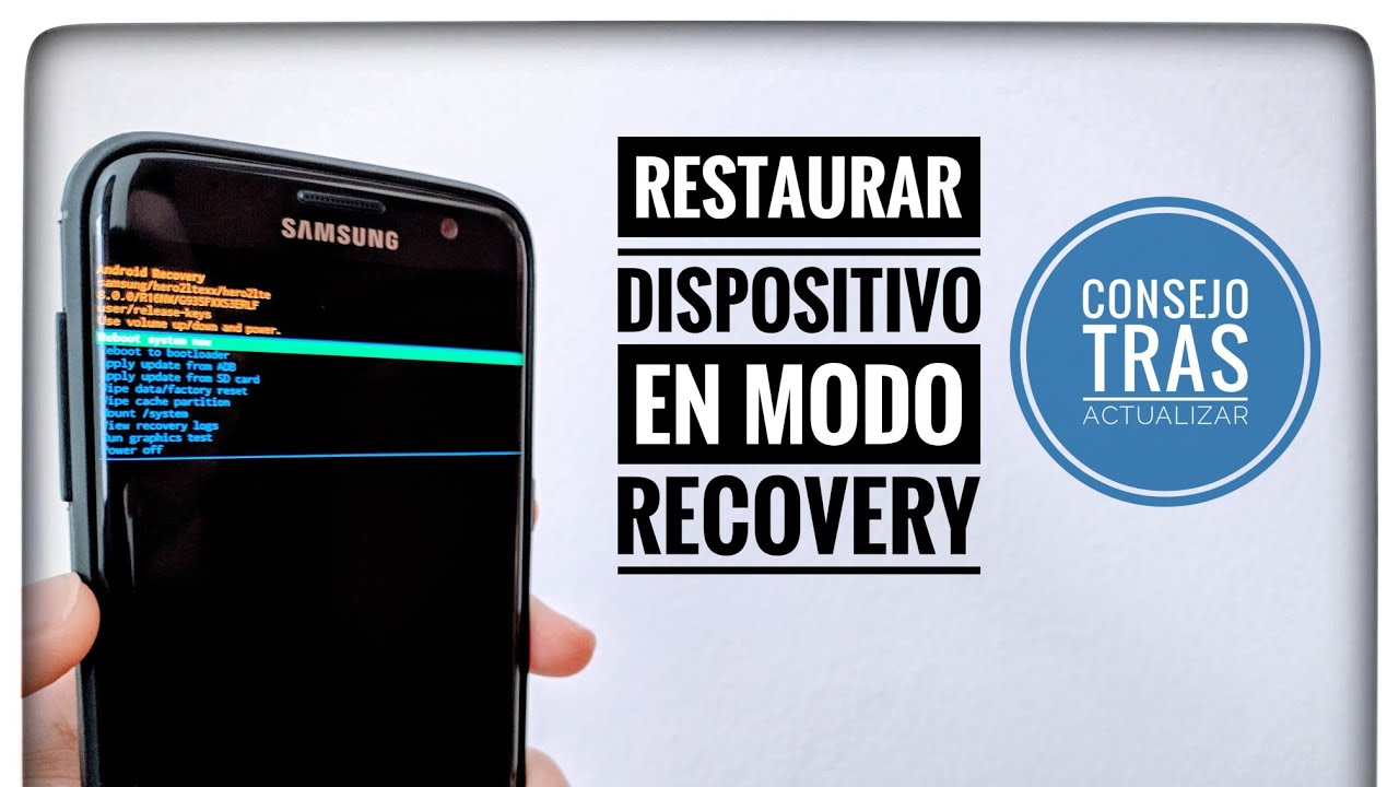 Cómo restaurar de fábrica tu dispositivo Samsung en Modo Recovery