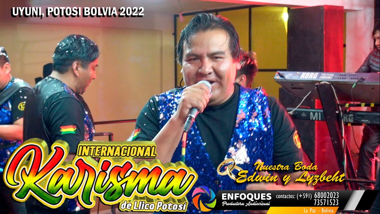Karisma en vivo en la boda de Edwin y Lysbeth - Uyuni, Potosi