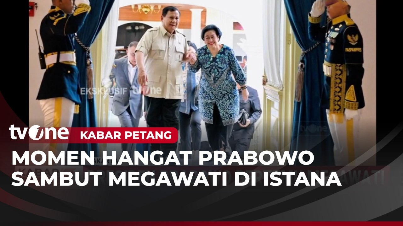 Presiden Prabowo Terima Kunjungan Megawati di Istana Negara, Jelang Lebaran | Kabar Petang