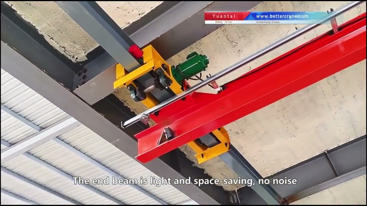 Underhung Overhead Crane for Sale 0.5 Ton, 1 Ton, 2 Ton 3 Ton up to 10 Ton