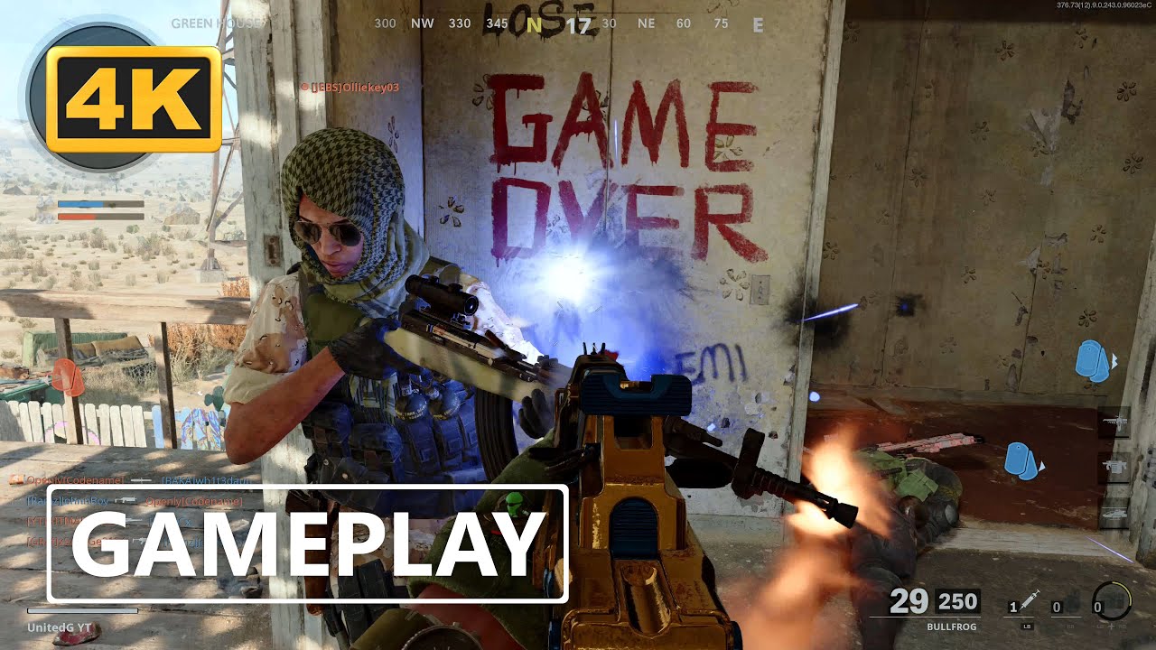 Call of Duty Cold War Multiplayer XSX Gameplay 4K