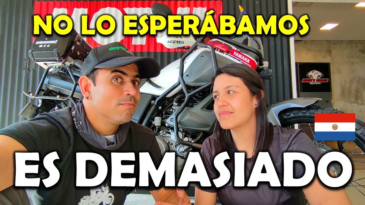 🛑¿Qué hicimos para que nos traten así? Colombianos 🇨🇴 viajando en moto por PARAGUAY 🇵🇾 Ep 2 T4