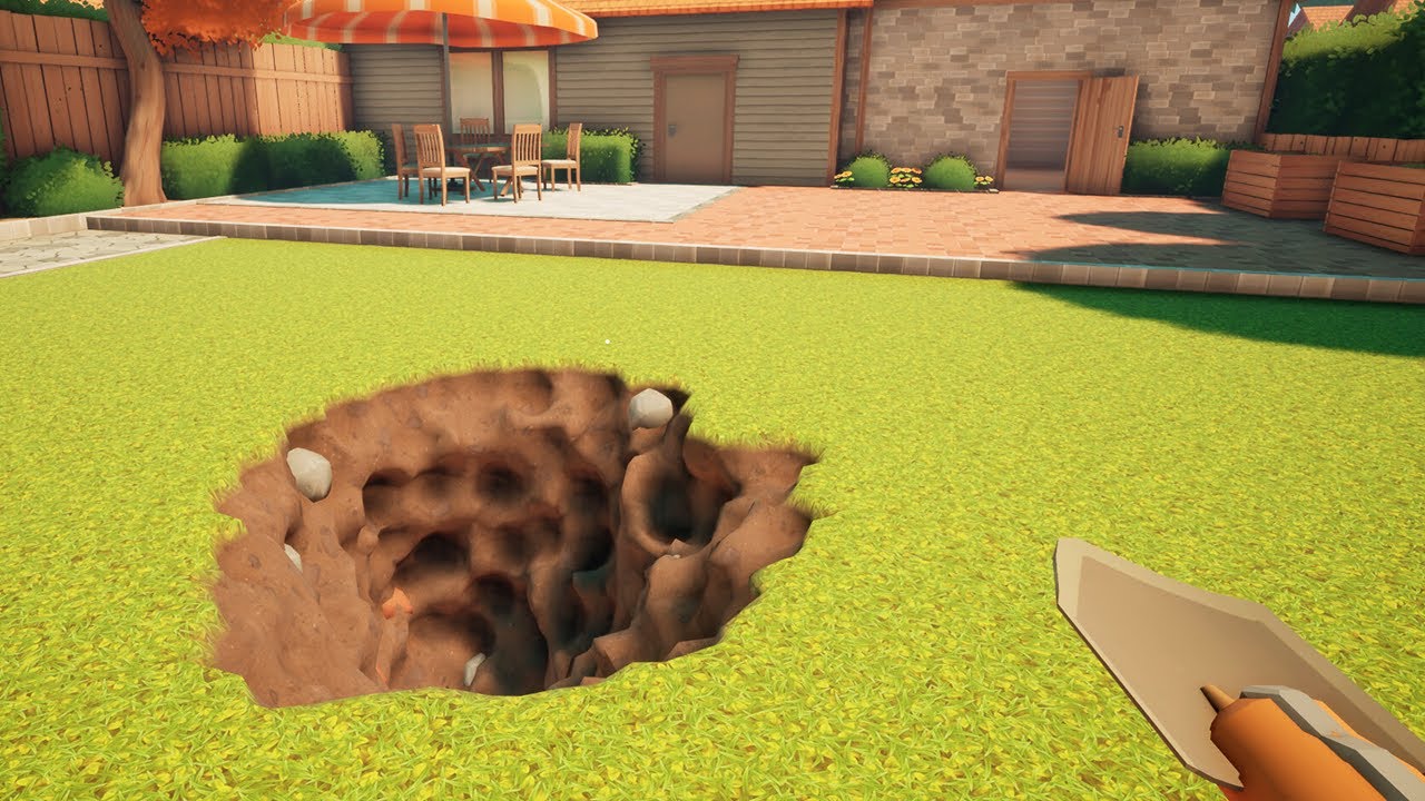 GAME TENTANG MENGGALI LUBANG.... A Game About Digging A Hole