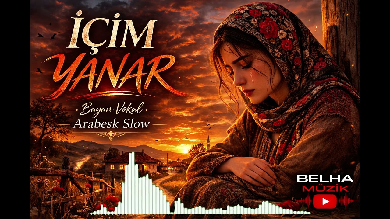 İçim Yanar – Bayan Vokal Arabesk Slow | Duygusal Köylü Kızı Cover | BELHA MÜZİK