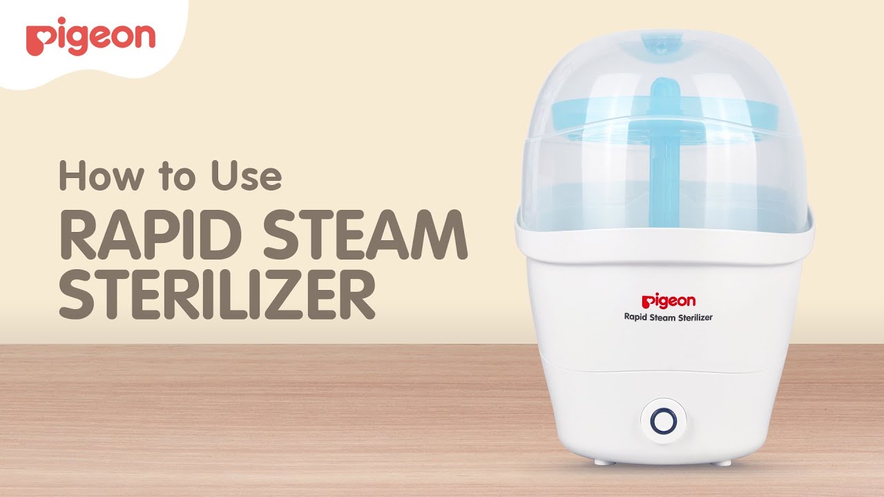 Cara Pemakaian Pigeon Rapid Steam Sterilizer