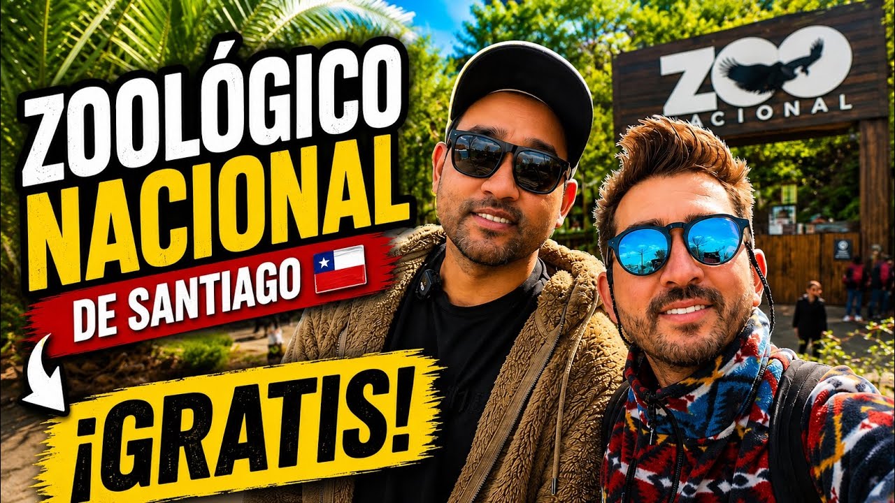 Zool&oacute;gico Nacional de Santiago 🦁 | &iquest;Sab&iacute;as que es GRATIS? | Recorrido 4K