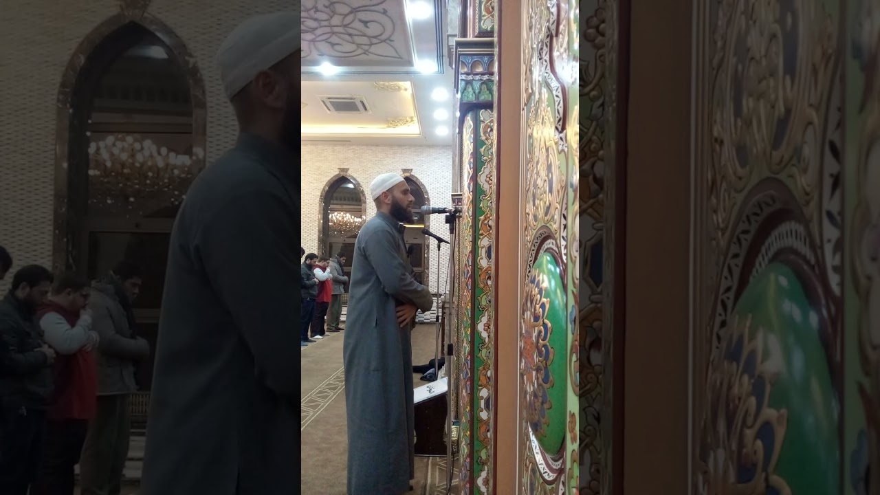 صلاة العشاء مع الشيخ جمال خالد ابو رمان في مسجد نابلس الكبير 🕌