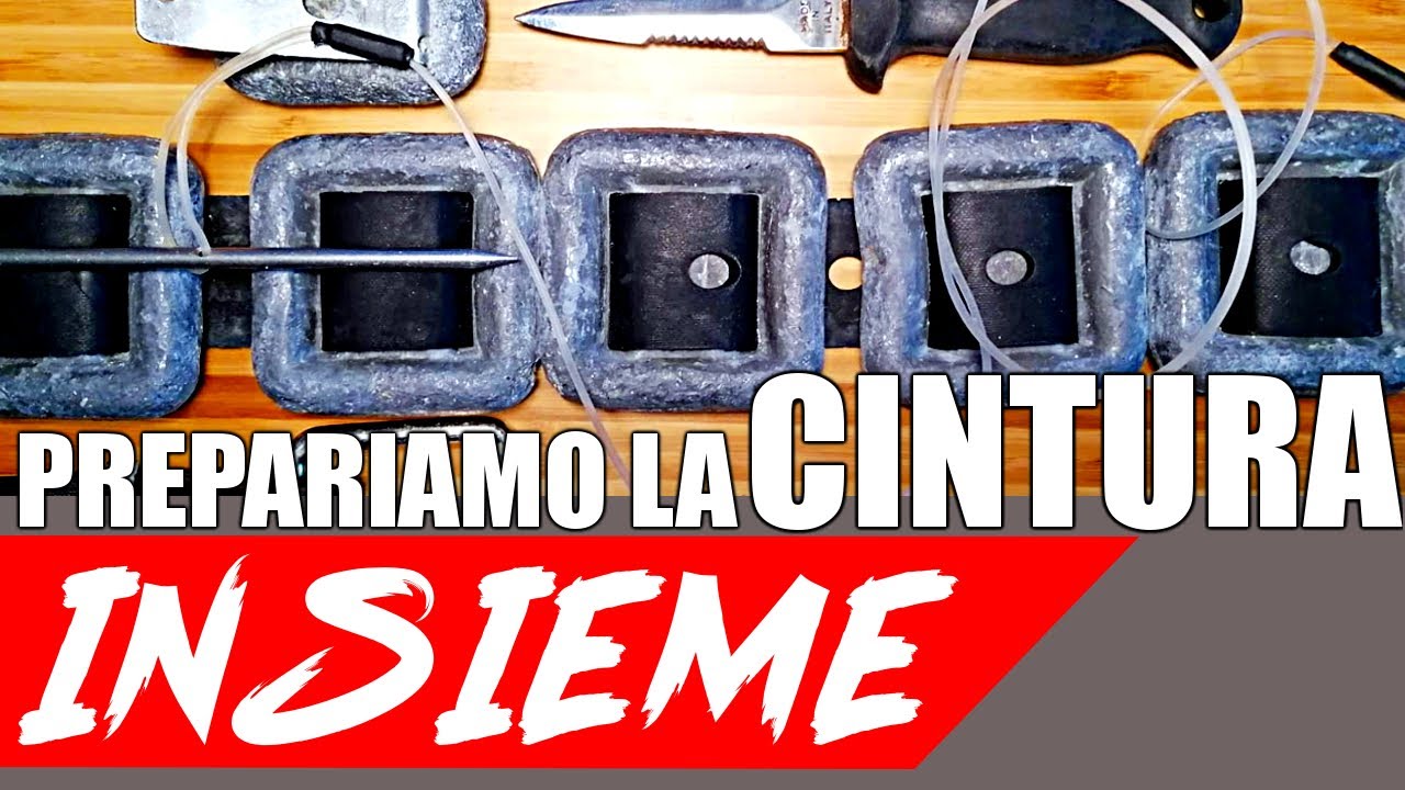 Accessori INDISPENSABILI da CINTURA - Attrezzatura PescaSub 2020 -